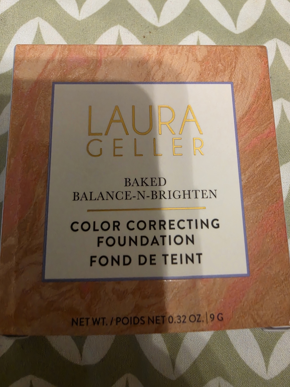 Laura Geller Baked Balance And Brighten Color Correcting Foundation In Porcelain